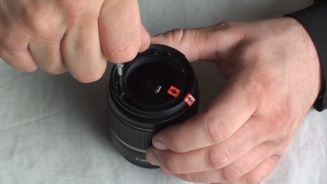 cleaning camera lens