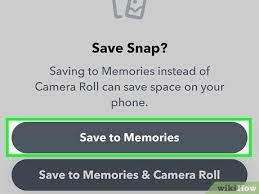 your camera roll isn't backed up by  snapchat