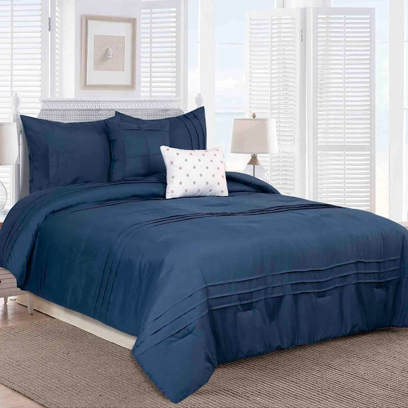 luxury navy blue comforter sets