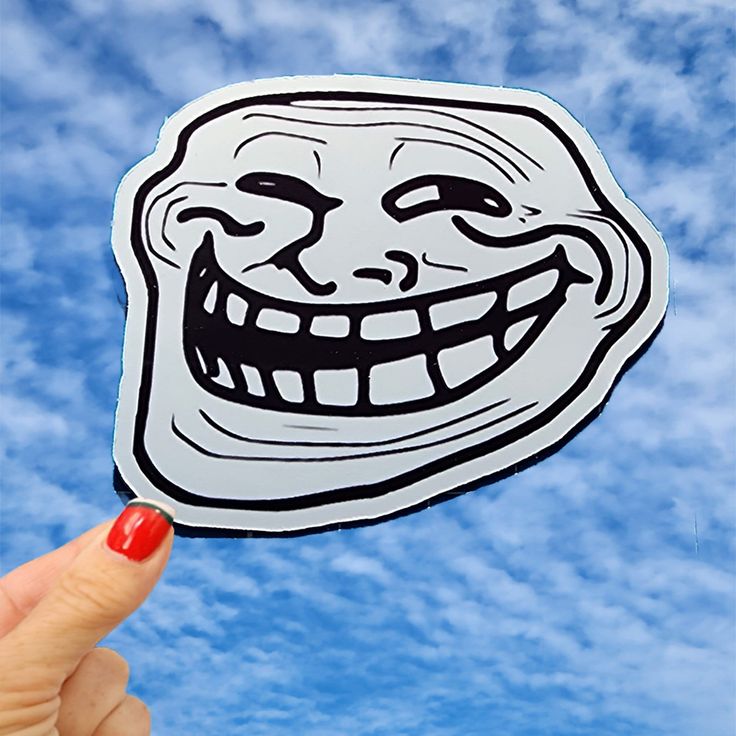 Troll Face stickers