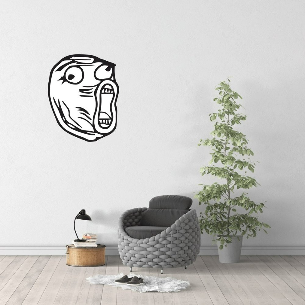 Troll Face Decoration