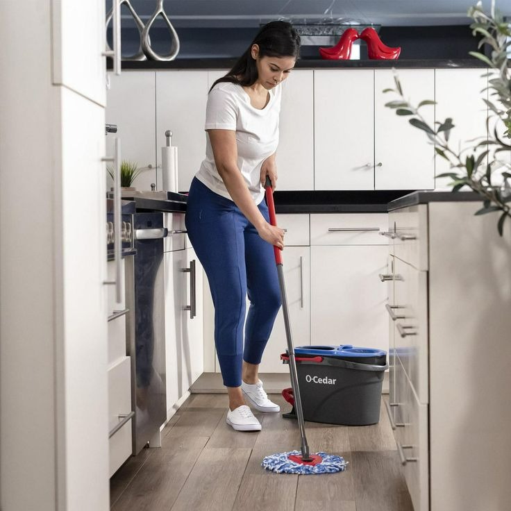 spin mop bucket