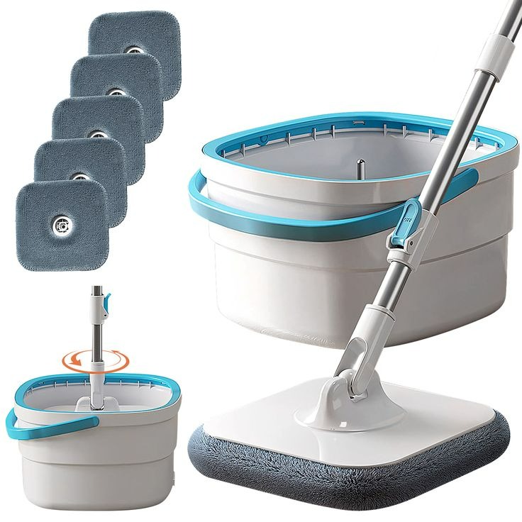 spin mop and bucket