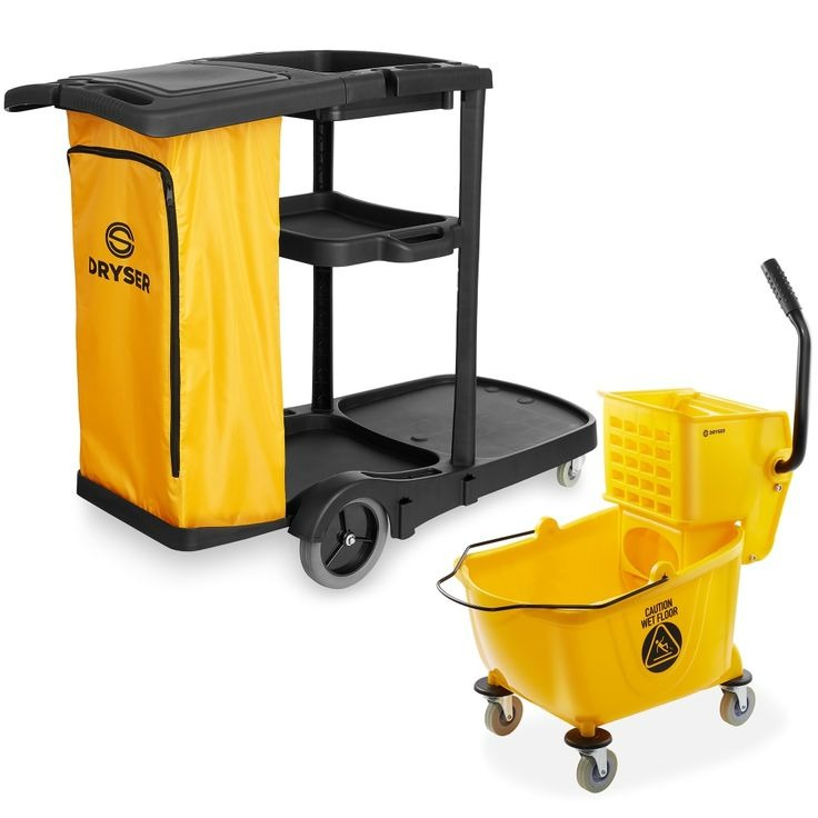 commercial mop bucket